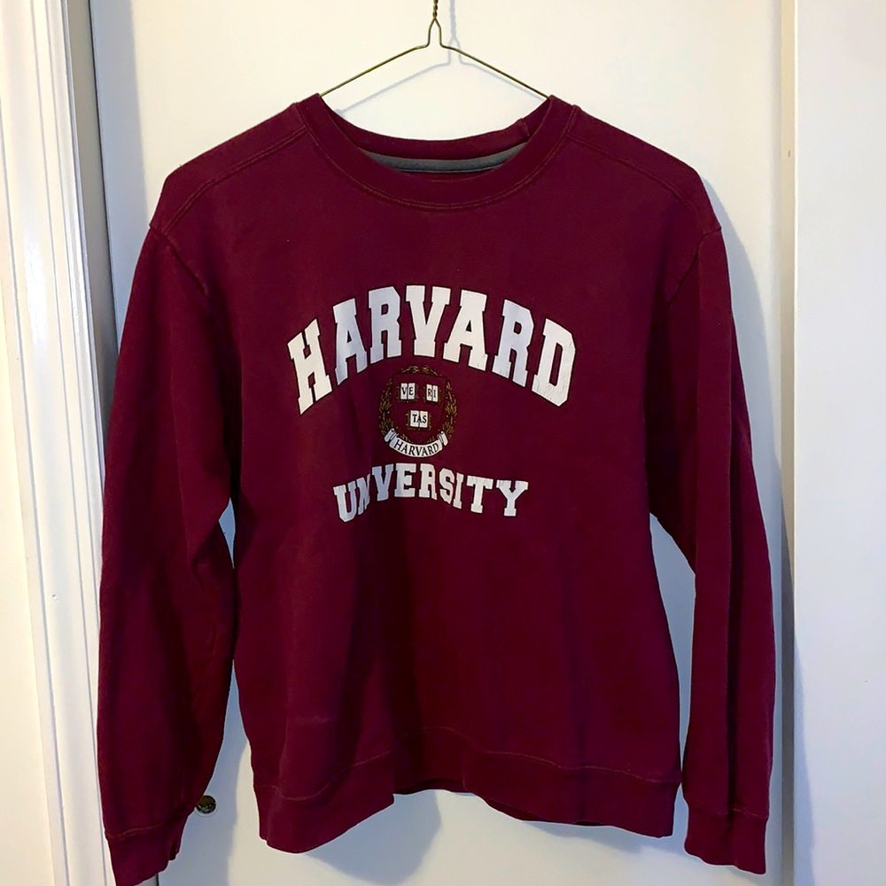 Vintage 90s Harvard Crew Neck Sweatshirt